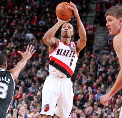 Damian Lillard scores a career-high 29 points, continuing his stellar rookie campaign for the Trail Blazers.  (Getty Images)