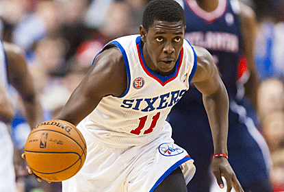 Jrue Holiday returns after missing four games with a sprained foot to score 11 points in a Sixers win.  (US Presswire)