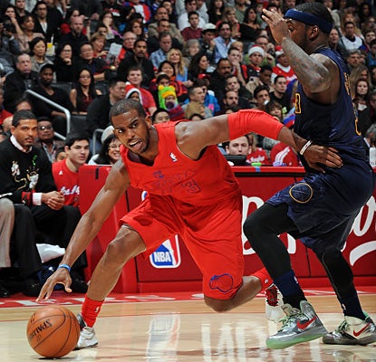 CP3 finishes with 14 points and eight assists as the Clippers own the best record in the NBA at 22-6.  (Getty Images)