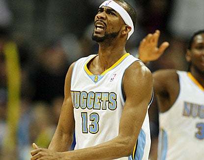 Denver's Corey Brewer matches his career high with 27 points against the Lakers. (US Presswire)