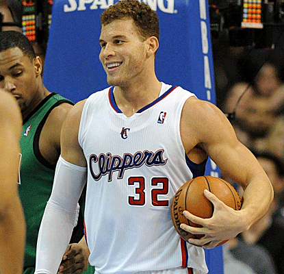 Blake Griffin notches 15 points and eight assists as the Clippers spread the wealth up and down the roster.  (US Presswire)