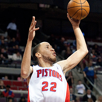 Tayshaun Prince scores 20 points, including the game-winning free throws, to save the Pistons from blowing a 14-point lead. (US Presswire)