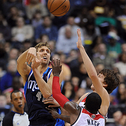 The Mavericks defeat the Wizards to end their longest losing streak in nearly 14 years. (US Presswire)