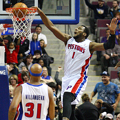 The Pistons get past the Kings for their third straight win and fourth out of their last five games. (US Presswire)