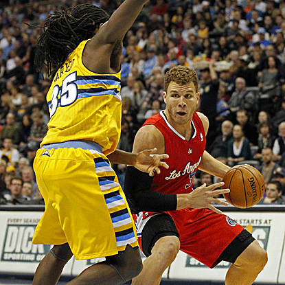 The Clippers' 78 points in their loss to the Nuggets is just two points above their season-low. (US Presswire)