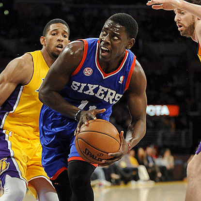 Jrue Holiday scores a team-high 26 points as the 76ers send the Lakers to their worst start since the 2002-03 season. (AP)