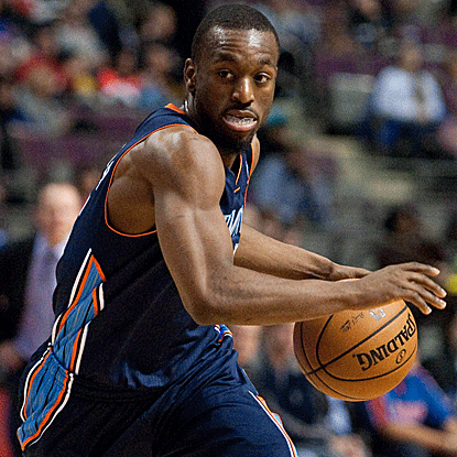 The Bobcats' Kemba Walker tallies 20 points and seven assists to help snap the Pistons' four-game winning streak. (US Presswire)