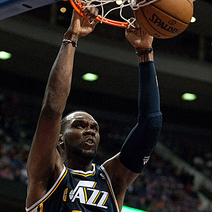 Al Jefferson's 10 points in the third quarter help the Jazz overcome a 15-point deficit and defeat the Pistons. (US Presswire)