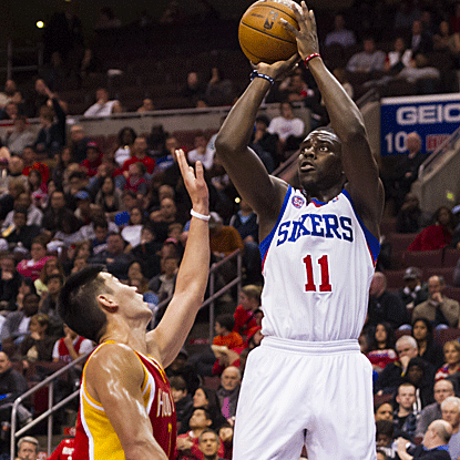 Jrue Holiday scores a game-high 30 points to lift the Sixers to their first win in six games. (US Presswire)