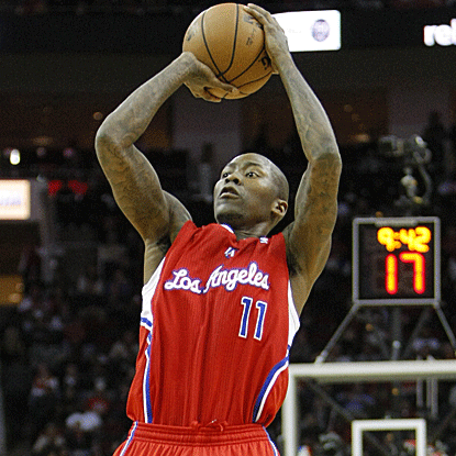 Jamal Crawford scores a season-high 30 points, including 12 straight in the fourth, to lead the Clippers past the Rockets. (Getty Images)