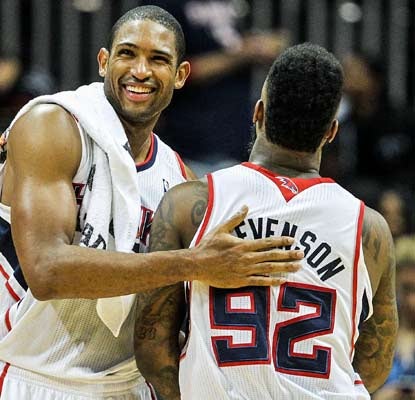 The Hawks' recent struggles end for one night at least with a big win over the streaking Nets.  (US Presswire)