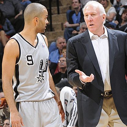 Tony Parker leads the Spurs with 19 points and 12 assists in their victory against the Wizards. (Getty Images)