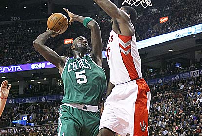Kevin Garnett has a season-high 27 points and 10 boards for Boston, which wins its fifth straight since losing Rajon Rondo. (US Presswire)