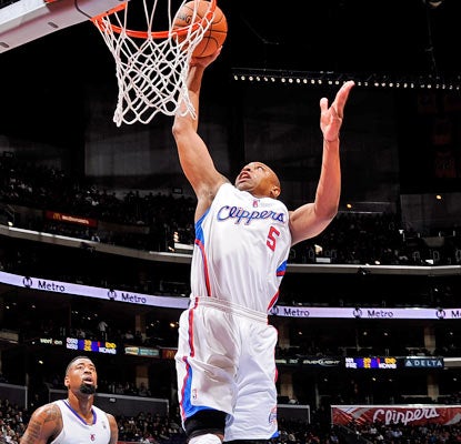 Caron Butler provides 17 of the Clippers' 46 points in the opening quarter. (Getty Images)