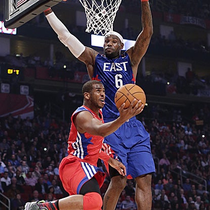 Chris Paul scores 20 points, tallies 15 assists and four steals to take home the All-Star Game MVP.  (AP)