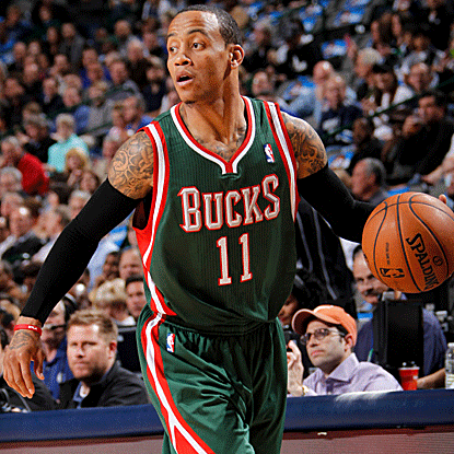 Monta Ellis twice put the Bucks ahead in the final two minutes, the last time on a jumper with 1:03 remaining.  (Getty Images)