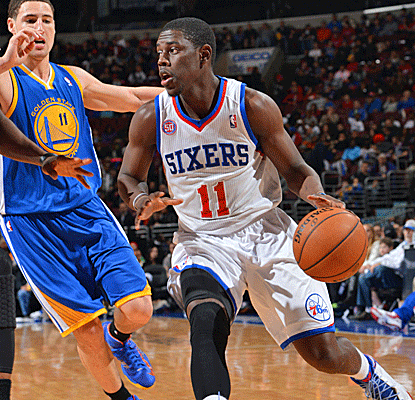 Jrue Holiday scores 27 points to go with seven assists as the Sixers overcome a big deficit to win. (Getty Images)