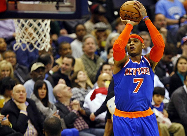 For all the Knicks gave up to get him, can Melo validate the deal by leading NY to a title? (USATSI)