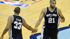 NBA playoff action