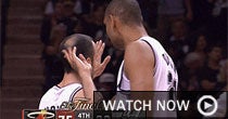 Tim Duncan, Manu Ginobili (screen grab)