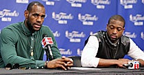 LeBron James, Dwyane Wade (USATSI)