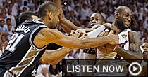 Tim Duncan, LeBron James (USATSI)