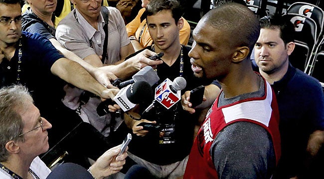 Bosh tells fans who left not to go to Game 7