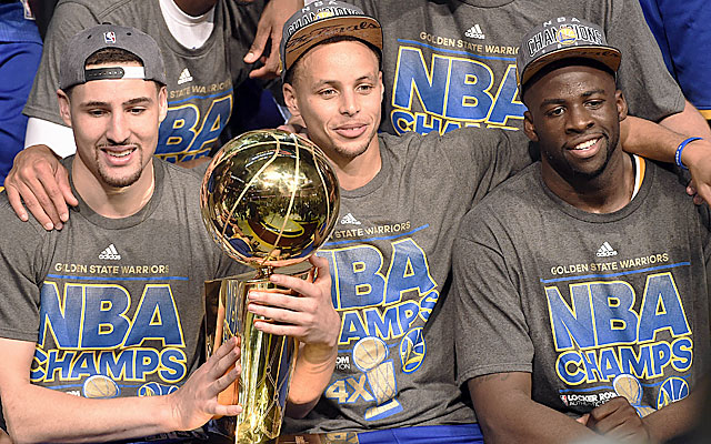 The Warriors proved a team can win a championship with a core of drafted players. (USATSI)