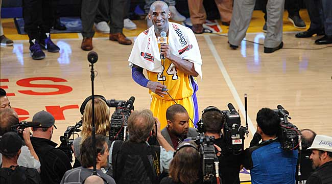 Kobe's sublime farewell