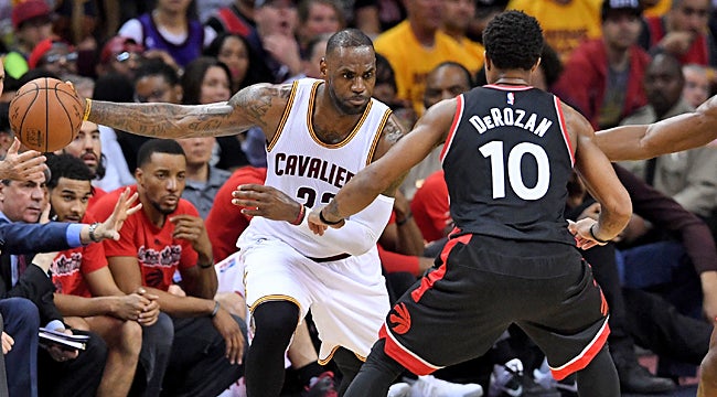 LIVE: Raptors at Cavs