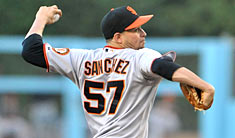 Jonathan Sanchez ((US Presswire))