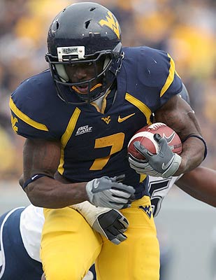 RB Noel Devine is a pint-sized powerhouse for West Virginia. (US Presswire)