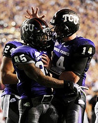Jeremy Kerley and Andy Dalton return to give TCU one of the best offenses in the nation. (Getty Images)