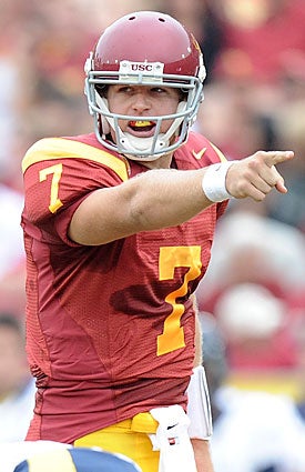 Matt Barkley's decision to stay helped USC maintain some legitimacy while under NCAA sanctions. (Getty Images)