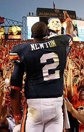This isn't about annointing Newton for sainthood, just about getting the facts straight. (Getty Images)