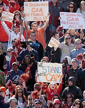 It's safe to assume Auburn fans will take a title any way they can get, especially after the 2004 BCS snub. (AP)