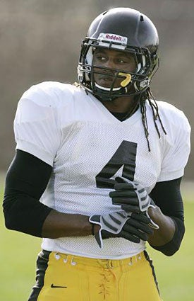 Jordan Bernstine posted on Facebook last week about the rigors of Iowa's workouts. (Photo via SourceMedia Group) 