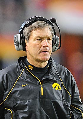 On signing day, Ferentz stood behind Doyle who reportedly told players, 'We'll find out who wants to be here.' (US Presswire)