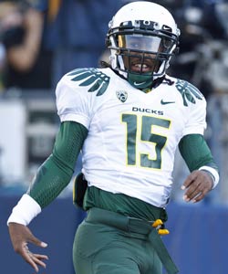 Highly touted Lache Seastrunk reportedly has a relationship with a recruiting serviceman Will Lyles. (US Presswire)