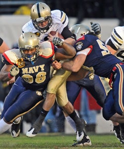 Sources say the league may approach Army and Navy to join the Big East as football-only members. (Getty Images)