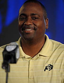 Jon Embree embraces the opportunity to return CU to its heyday. (US Presswire)