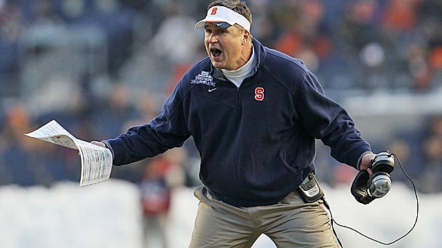 Doug Marrone -- who led Syracuse to a bowl win -- is the second-longest tenured coach. (Getty Images)