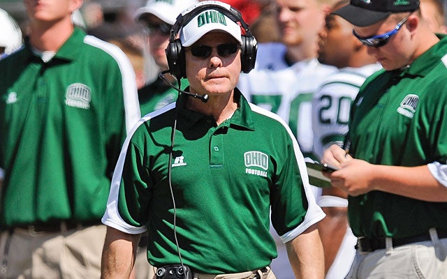 Frank Solich, entering his seventh season in Athens, gives Ohio rare continuity. (Getty Images)