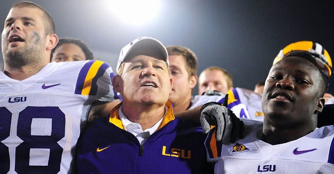 'I don't think we're the best team in college football today,' Les Miles says. (US Presswire)