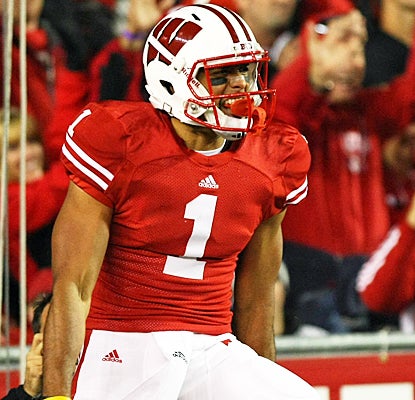 Wisconsin's Nick Toon snares four passes for 94 yards and a touchdown against Nebraska. (US Presswire)