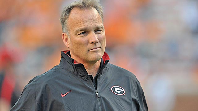 Richt started his tenure at Georgia with a 34-11 record against ranked teams. (US Presswire)