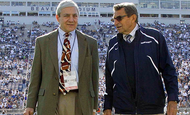 Paterno not acting on Jerry Sandusky's issues cost him and PSU president Graham Spanier their jobs. (AP)
