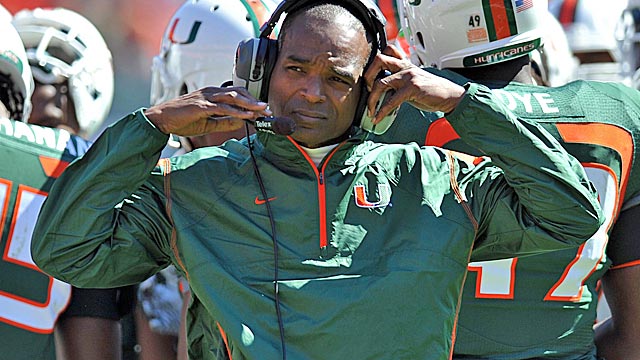 Randy Shannon says 'I needed this year to sit out.' (US Presswire)
