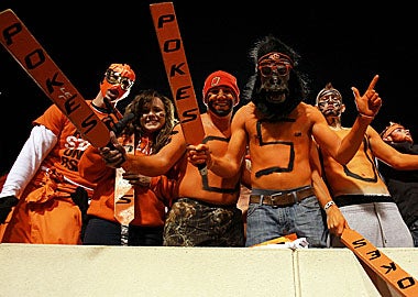 The good news for OK State? It beat OU. The bad news? The Cowboys lost 6-6 to Iowa State. (Getty Images)