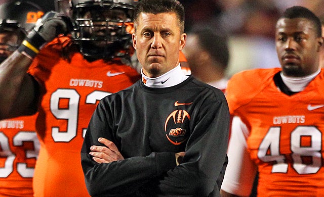 Despite having a better r?sum? than Alabama, Mike Gundy's Cowboys are going to the Fiesta. (US Presswire)